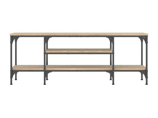 Brown Engineered Wood TV Stand, 121 x 35 x 45 cm