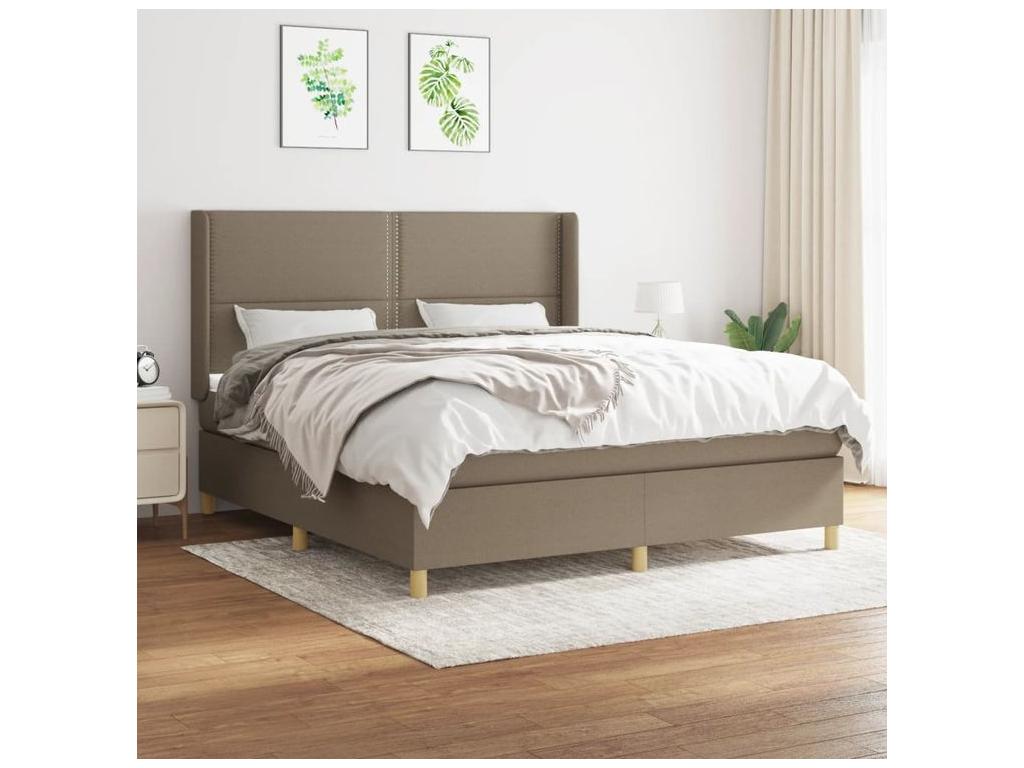 White Fabric Mattress, 160 x 200 cm