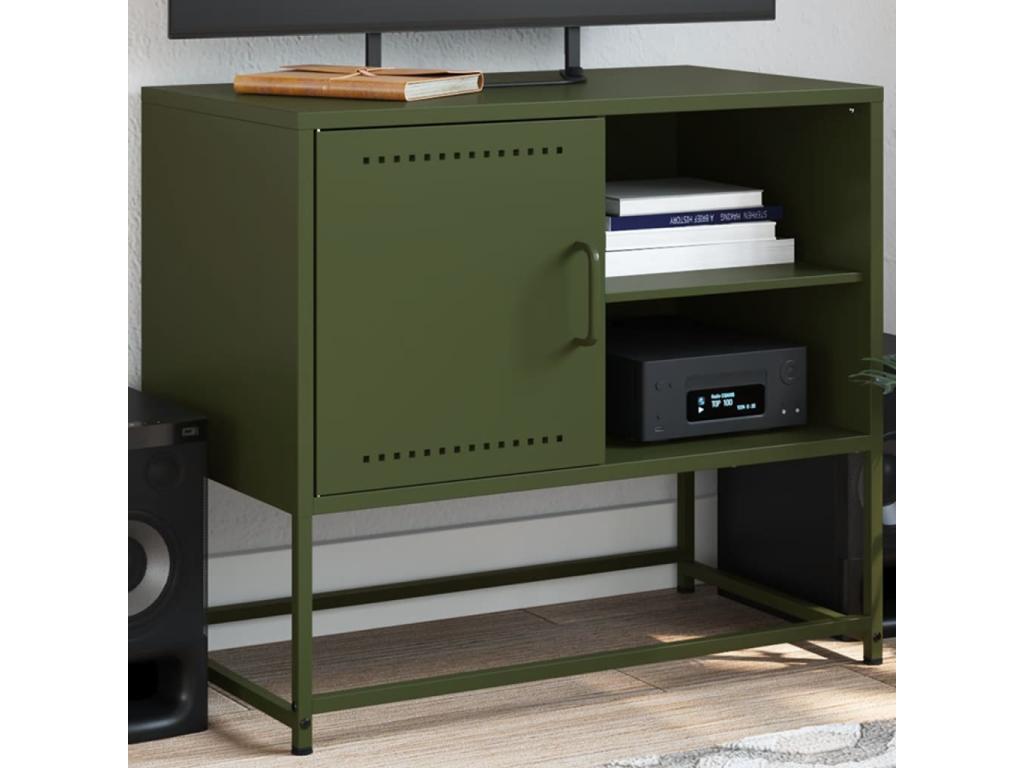Yellow TV Stand, 100.5 x 39 x 60.5 cm