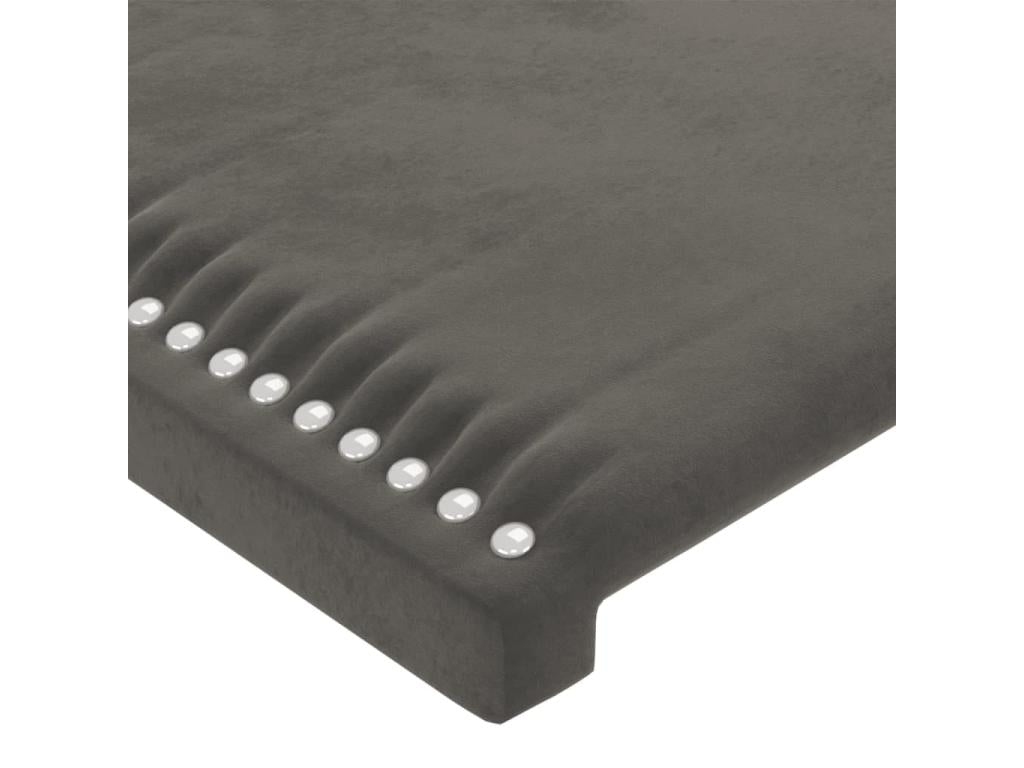 Gray Velvet Home Furniture, 80 x 5 x 78 cm