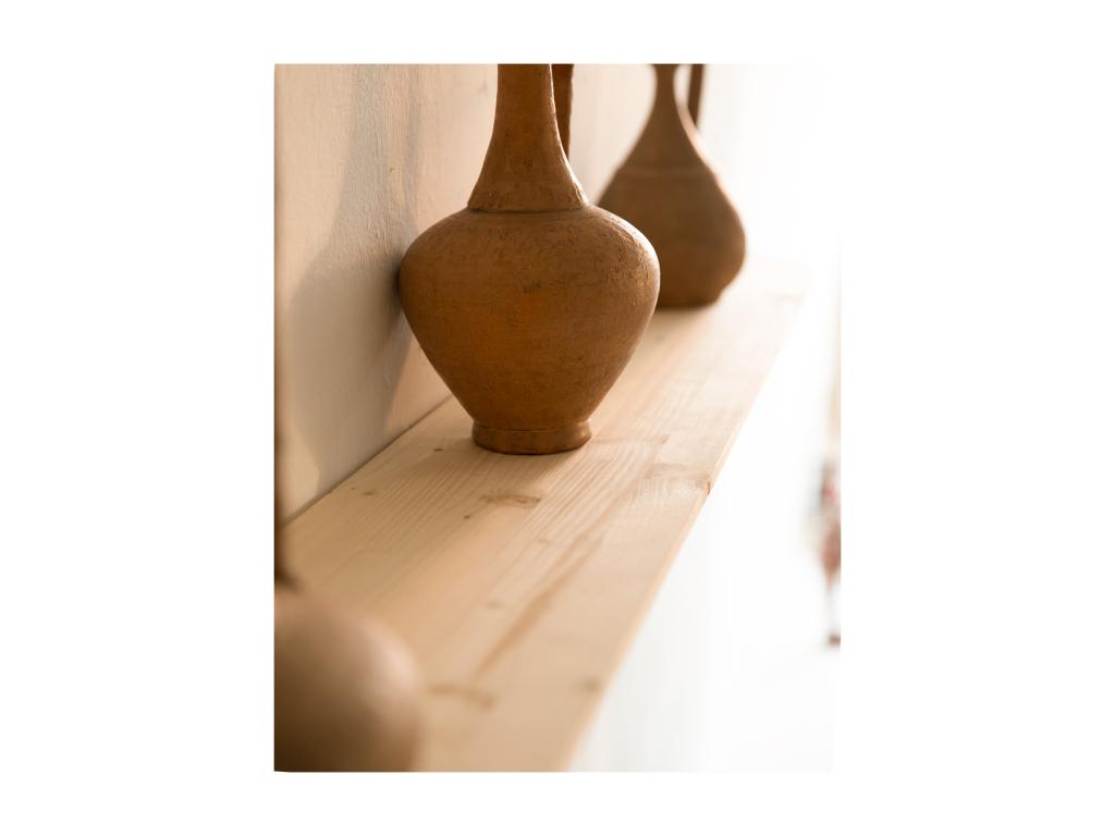 Beige Pine Wood Home Furniture, 120 x 3.2 cm