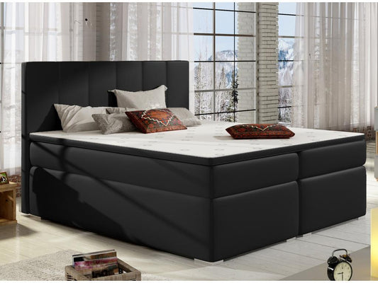 Black Leather Mattress, 140 x 200 cm
