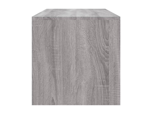 Gray Engineered Wood Coffee Table, 100 x 40 x 40 cm