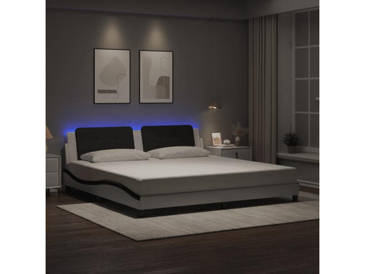 White Bed Frame, 200 x 200 cm