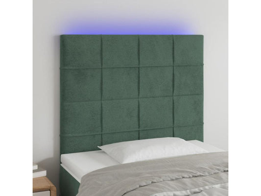 Green Velvet Home Furniture, 80 x 5 x 118 cm