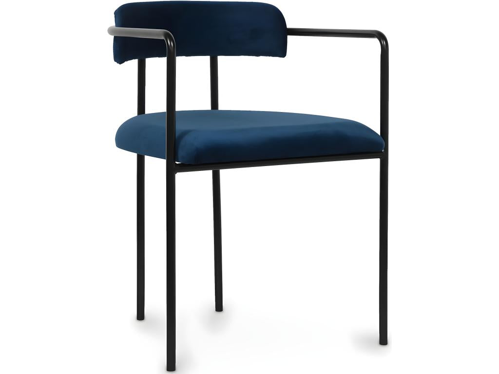 Blue Velvet Chair