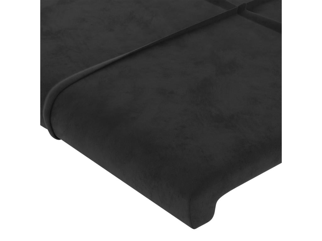 Black Velvet Home Furniture, 90 x 5 x 78 cm