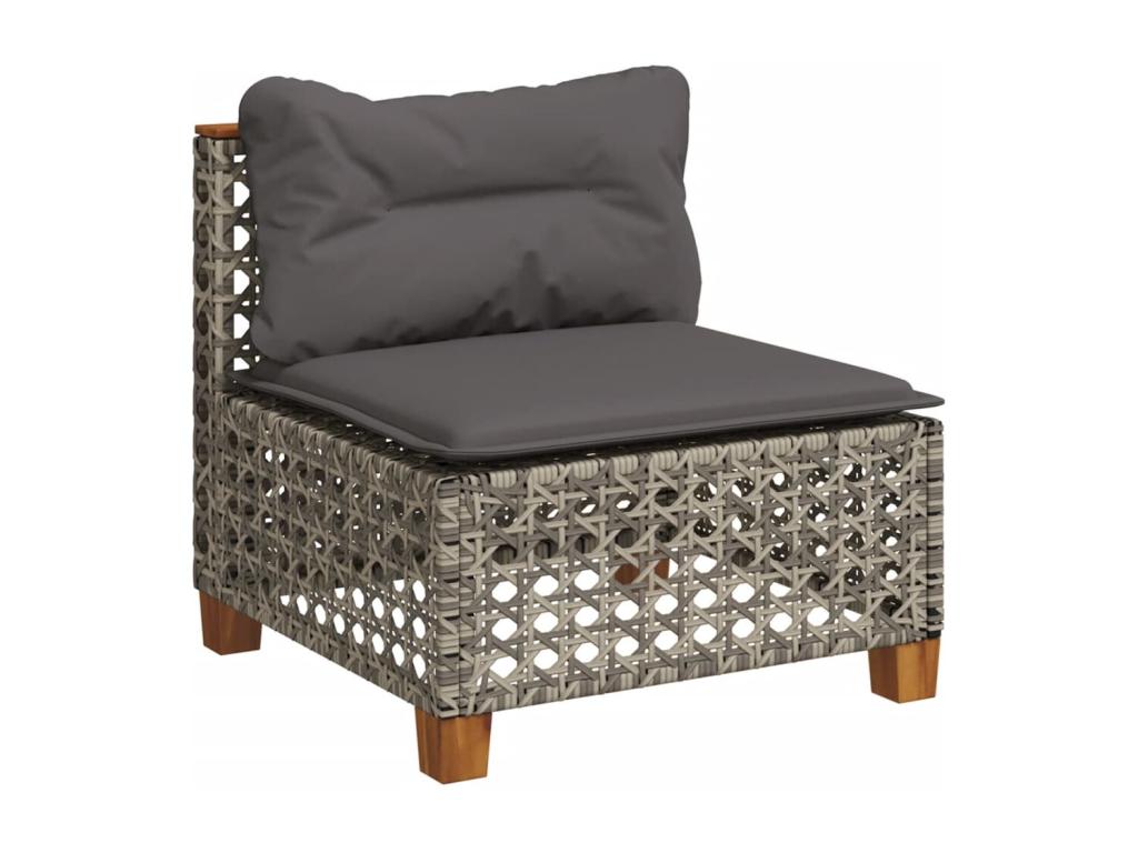 Gray Woven Resin Wicker Outdoor Furniture Set - dlz1766456909247
