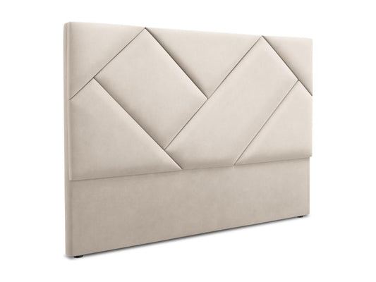 Beige Velvet Home Furniture, 180 x 8 x 120 cm