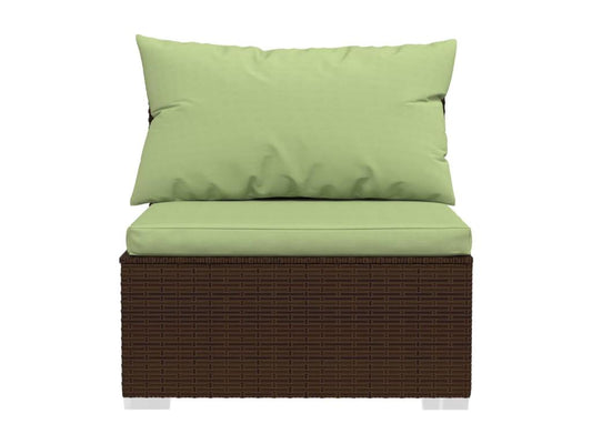 Brown Woven Resin Wicker Outdoor Furniture Set - dlz1766457065865