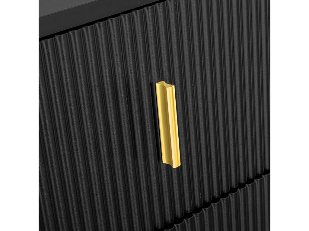 Black Sideboard, 82 x 35 x 101 cm