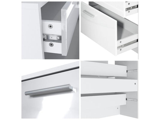 Black Home Furniture, 76 x 74 x 33 cm