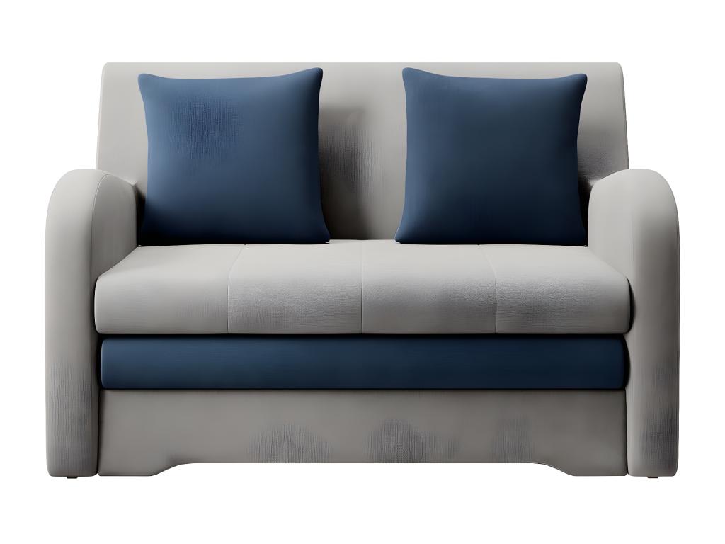 Gray Velvet Sofa Bed - dlz1766456646537