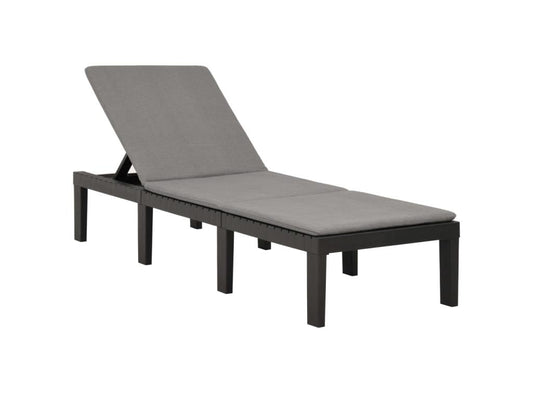 Anthracite Chaise Lounge