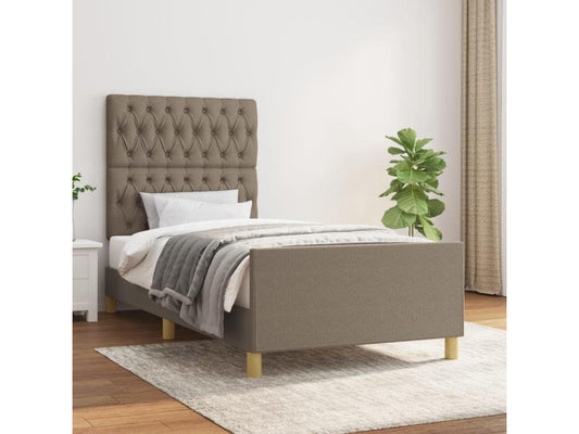 Fabric Bed Frame, 90 x 200 cm
