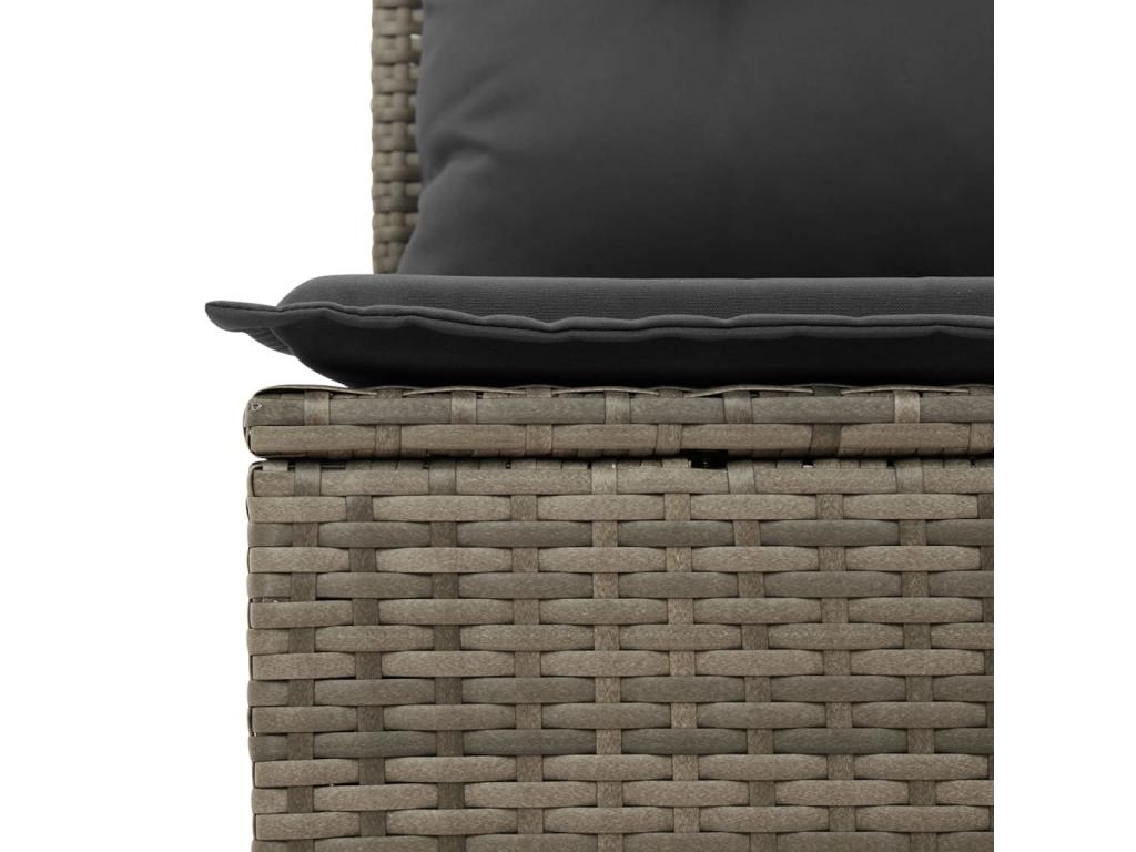 Gray Woven Resin Wicker Outdoor Furniture Set - dlz1766456487672
