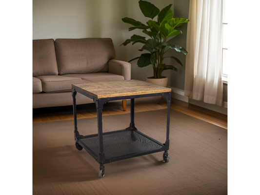 Brown Coffee Table, 50 x 50 cm