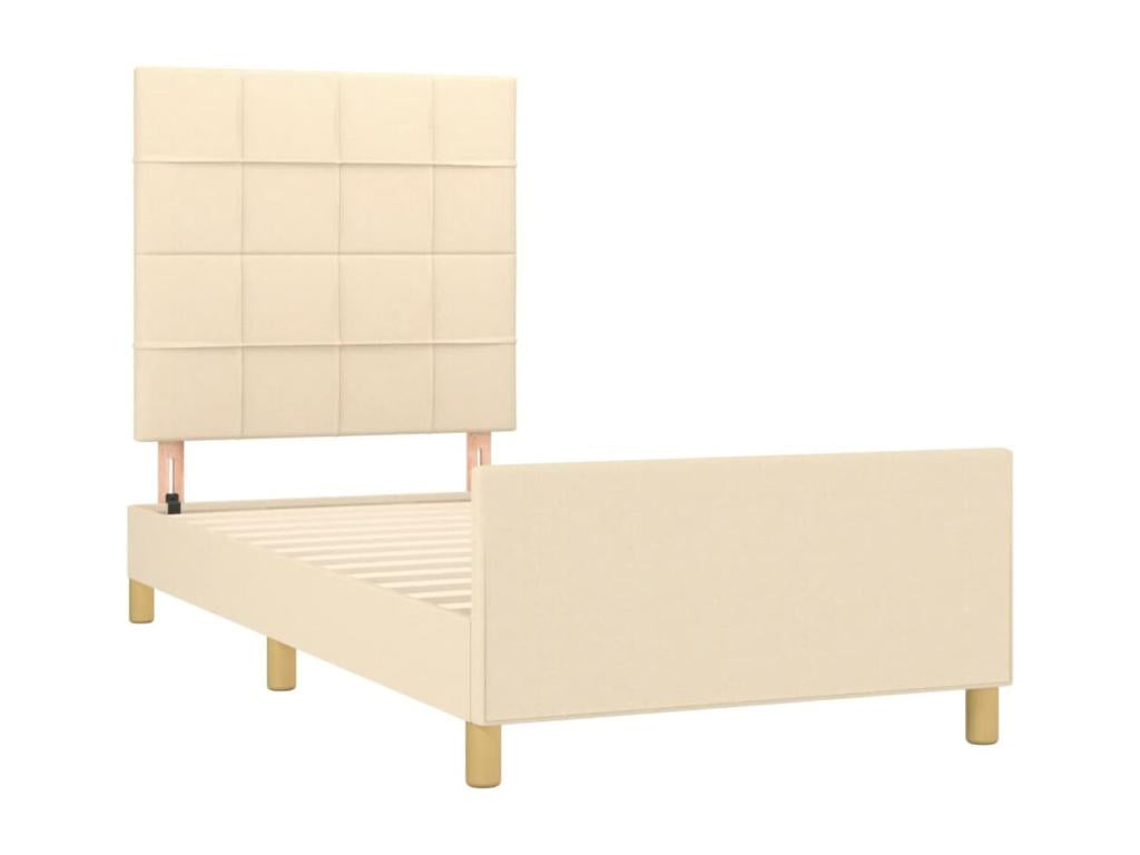 Fabric Bed Frame, 100 x 200 cm