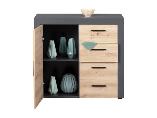 Beige Oak Wood Dresser