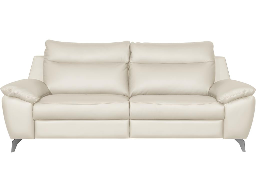 White Leather Sofa