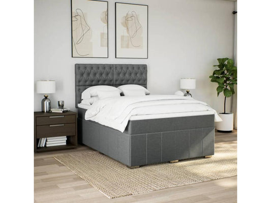 Gray Fabric Mattress, 140 x 200 cm