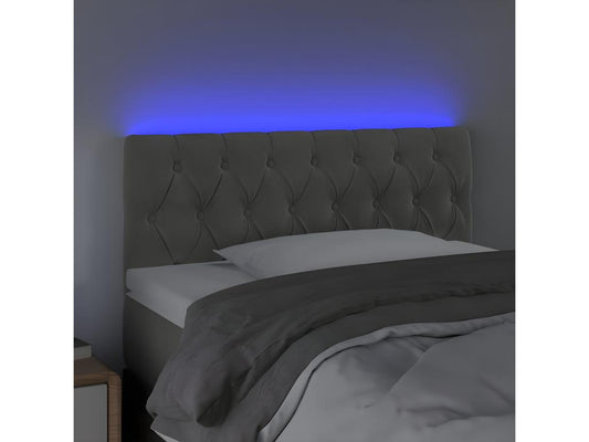 Gray Velvet Home Furniture, 100 x 7 x 78 cm