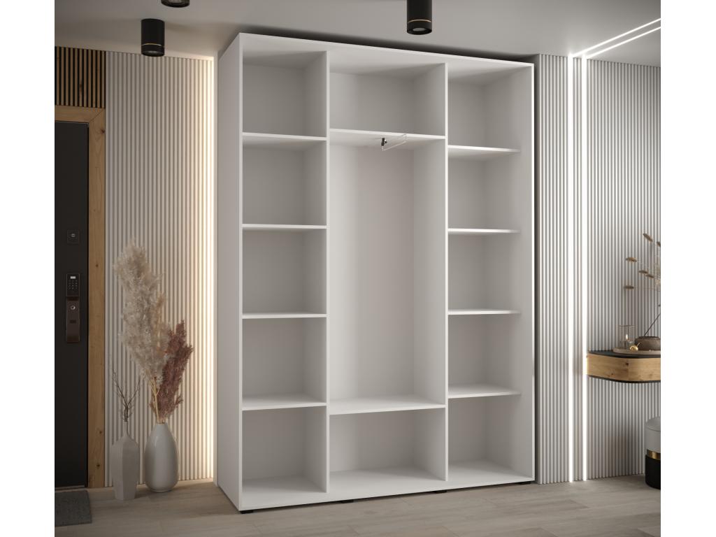 White Wardrobe, 170 x 45 x 235.2 cm