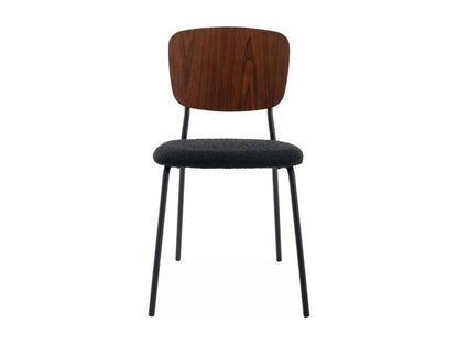 Black Boucle Fabric Home Furniture