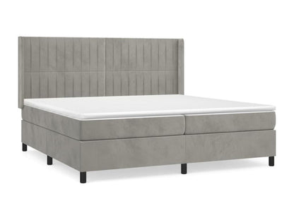 Gray Velvet Mattress, 200 x 200 cm - dlz1766456502923
