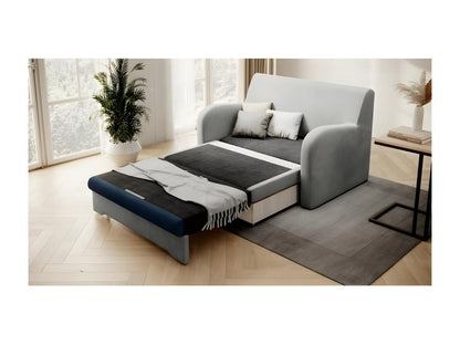 Gray Velvet Sofa Bed - dlz1766456646537
