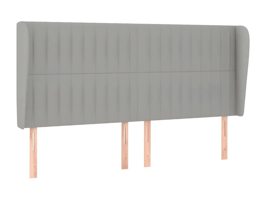 Gray Fabric Home Furniture, 183 x 23 x 118 cm
