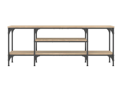 Brown Engineered Wood TV Stand, 121 x 35 x 45 cm