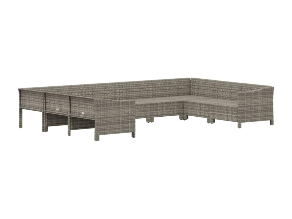 Gray Woven Resin Wicker Outdoor Furniture Set - dlz1766456794862