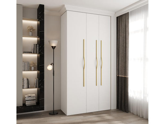 White Wardrobe, 120 x 40 x 245.5 cm