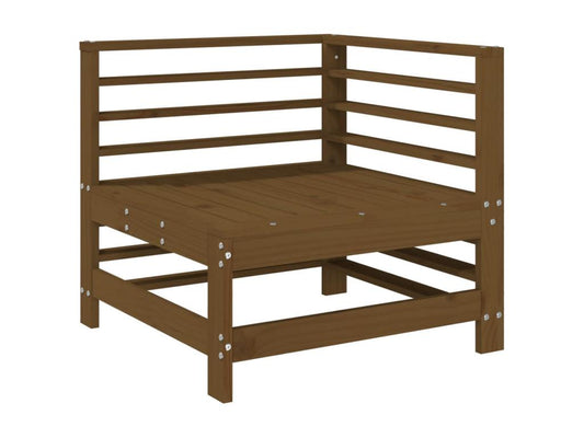 Brown Pine Wood Outdoor Furniture Set - dlz1766456532051