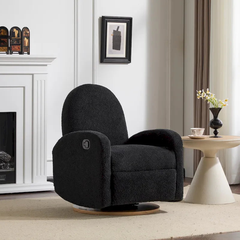 Christopher Knight Home 360 Swivel and Glider Boucle Recliner Chair