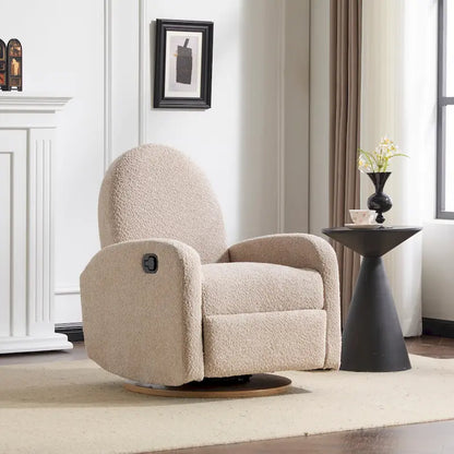 Christopher Knight Home 360 Swivel and Glider Boucle Recliner Chair