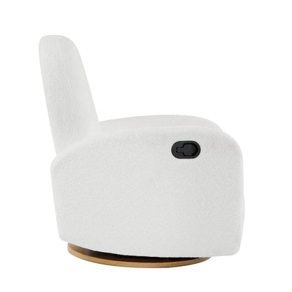 Christopher Knight Home 360 Swivel and Glider Boucle Recliner Chair