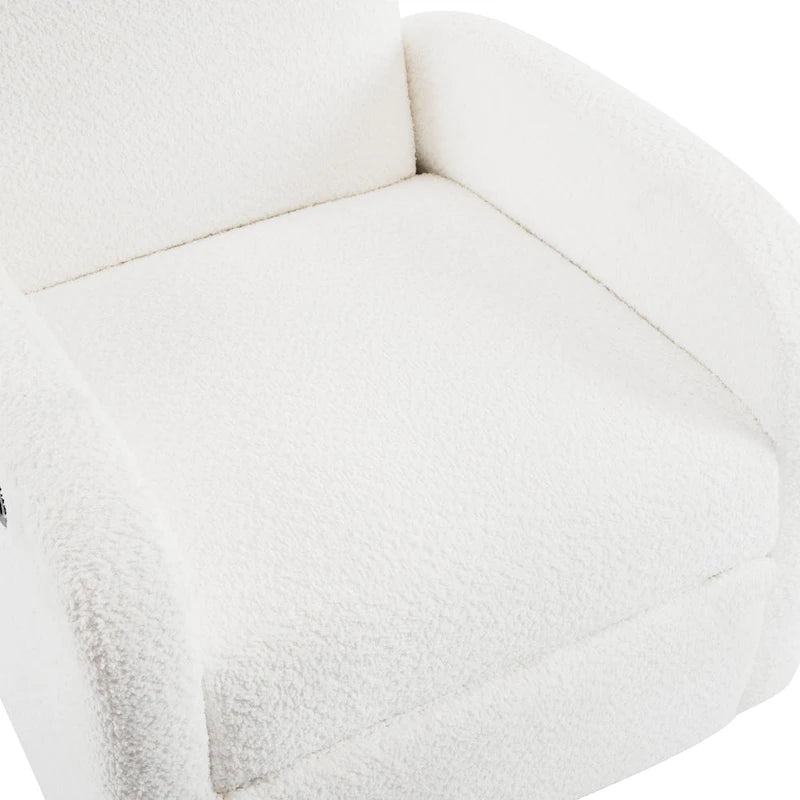 Christopher Knight Home 360 Swivel and Glider Boucle Recliner Chair