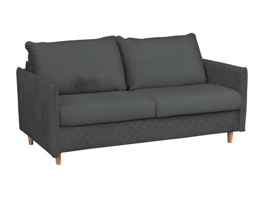 Gray Velvet Sofa Bed
