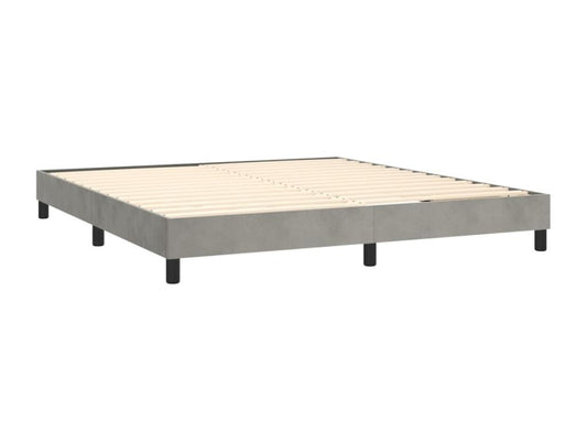 Gray Velvet Mattress, 180 x 200 cm
