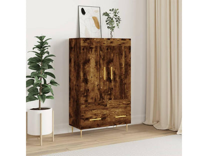 Brown Engineered Wood Sideboard, 69.5 x 31 x 115 cm