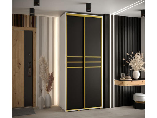 Black Wardrobe, 100 x 45 x 235.2 cm - dlz1766456952339