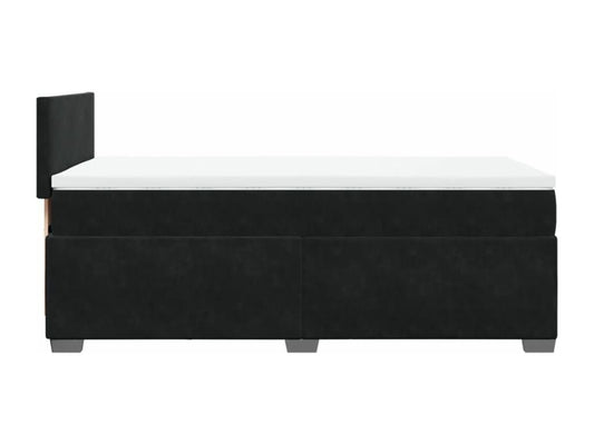 Black Velvet Mattress, 90 x 190 cm