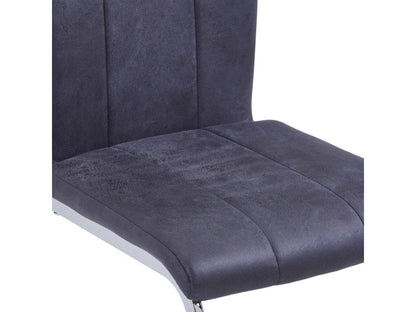 Gray Faux Leather Home Furniture - dlz1766456665504