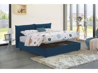 Blue Fabric Mattress, 160 x 200 cm