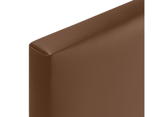 Brown Faux Leather Home Furniture, 150 x 105 cm