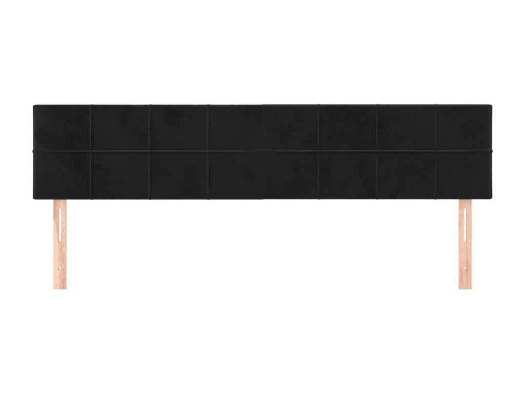 Black Velvet Home Furniture, 100 x 5 x 78 cm