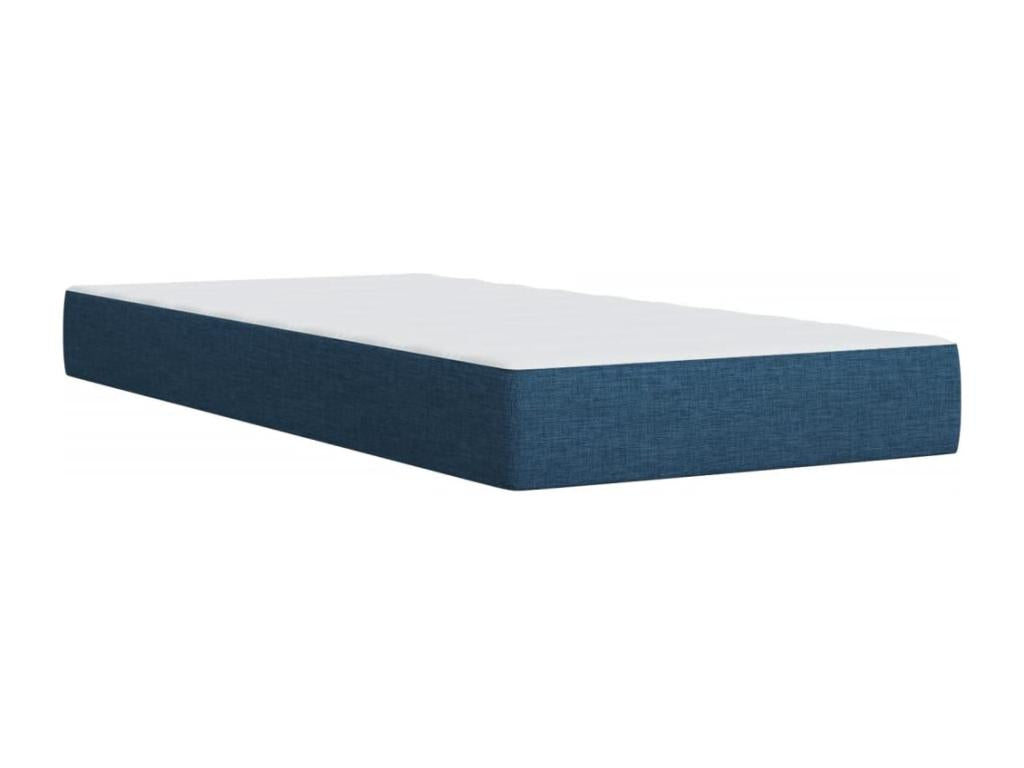 Blue Fabric Mattress, 90 x 190 cm