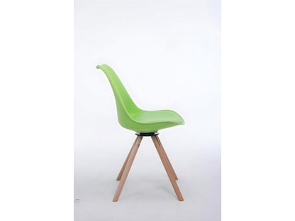 Green Faux Leather Chair